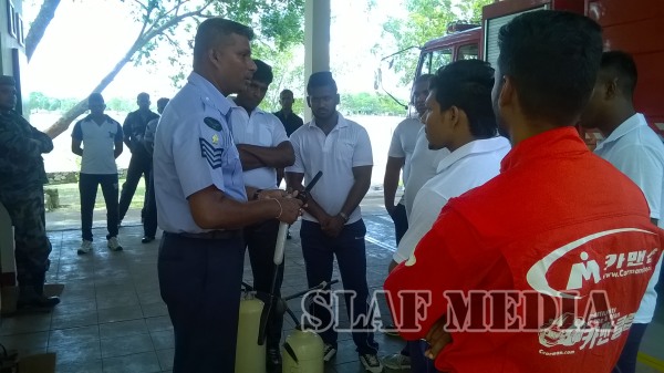 Special Course for Fire Fighters
of Ampara